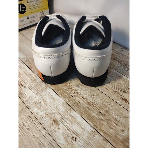 NWB Footjoy Jr Golf Shoes Kids Size 3 48778 - Picture 14 of 14